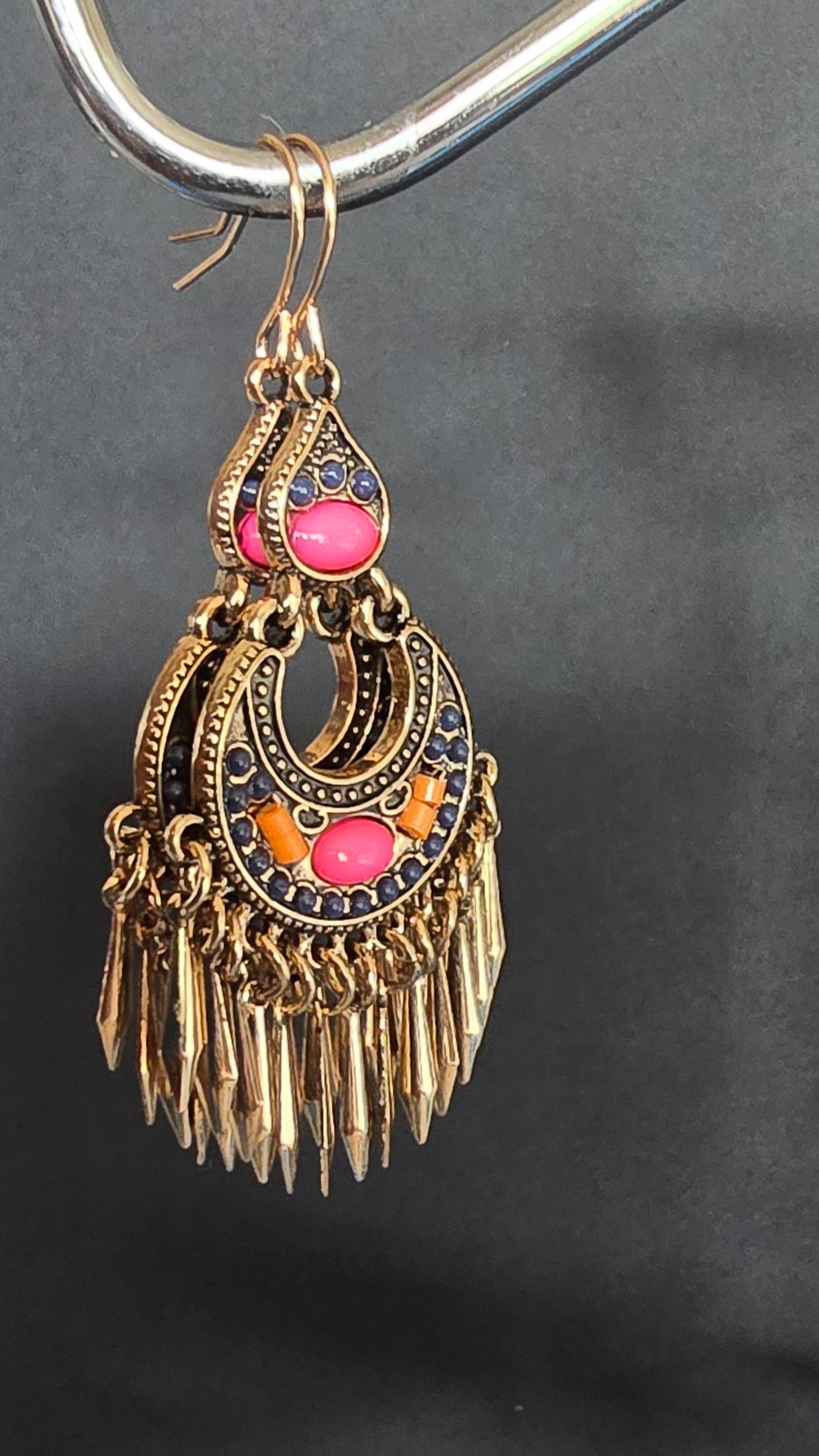Bohemian Multicolour Drop Earrings