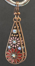 Bohemian Bronze Drop Earrings