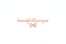 beautiful&unique logo